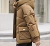 Winter East Street new high-end foreign style fashion trend simple casual warm cotton jacket