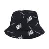 New Balance Bucket Hat Unisex Black New Balance JACL1647-BK