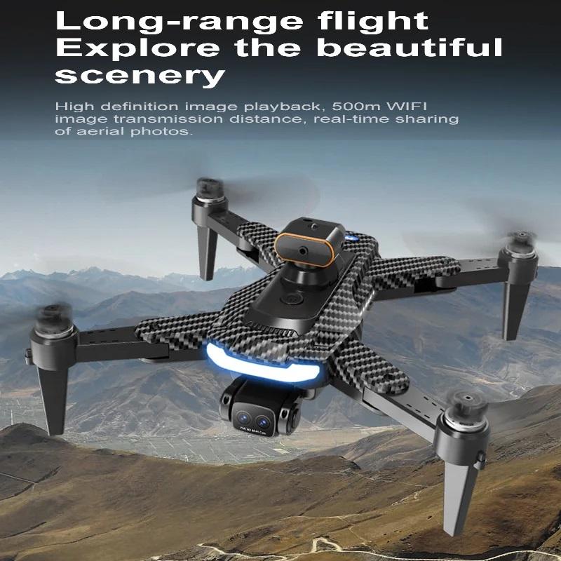 Foldable Mini Drone, Brushless Motor, Quadcopter RC Aircraft, HD Aerial Photography, Optical Flow Positioning