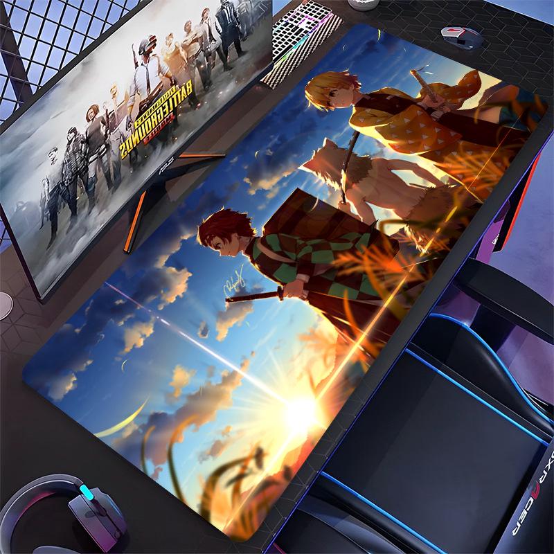 Игровой коврик для мыши и настольный коврик Demon Slayer Extra Large