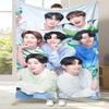Модное фланелевое одеяло B-BTS Kpop, ультрамягкий теплый плюшевый плед для дома, спальни, кровати, дивана, офиса, кемпинга, пикника, подарок