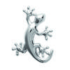 [L5011] - Silver 'Salamander' Silver Pendant (rhodium-plated) - 12x10 Mm