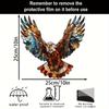 25CM A Symbol of the Return of Heroes and struggle--Flying Eagle Series Acrylic Flat 2D Catcher Hanging Decoration, Gift Window Door Wall Decoration