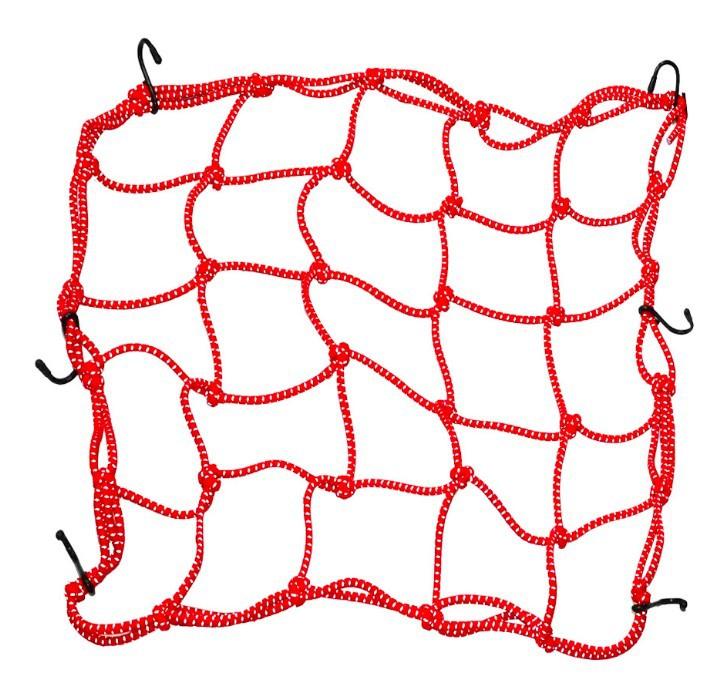Универсальная мотоциклетная сетка с 6 крючками, сетка для багажа, велосипедная удерживающая топливный бак, сетчатая сетка для багажа, банджи, черный шлем, велосипедный бак, автомобильный Стайлинг