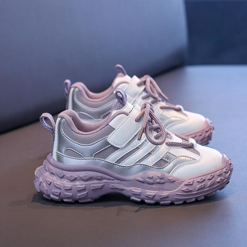 Детская мода Четыре сезона Дышащая Повседневная обувь Детские Беговые сандалии Студенческие Девочки Трендовые Удобные Кроссовки для спортзала