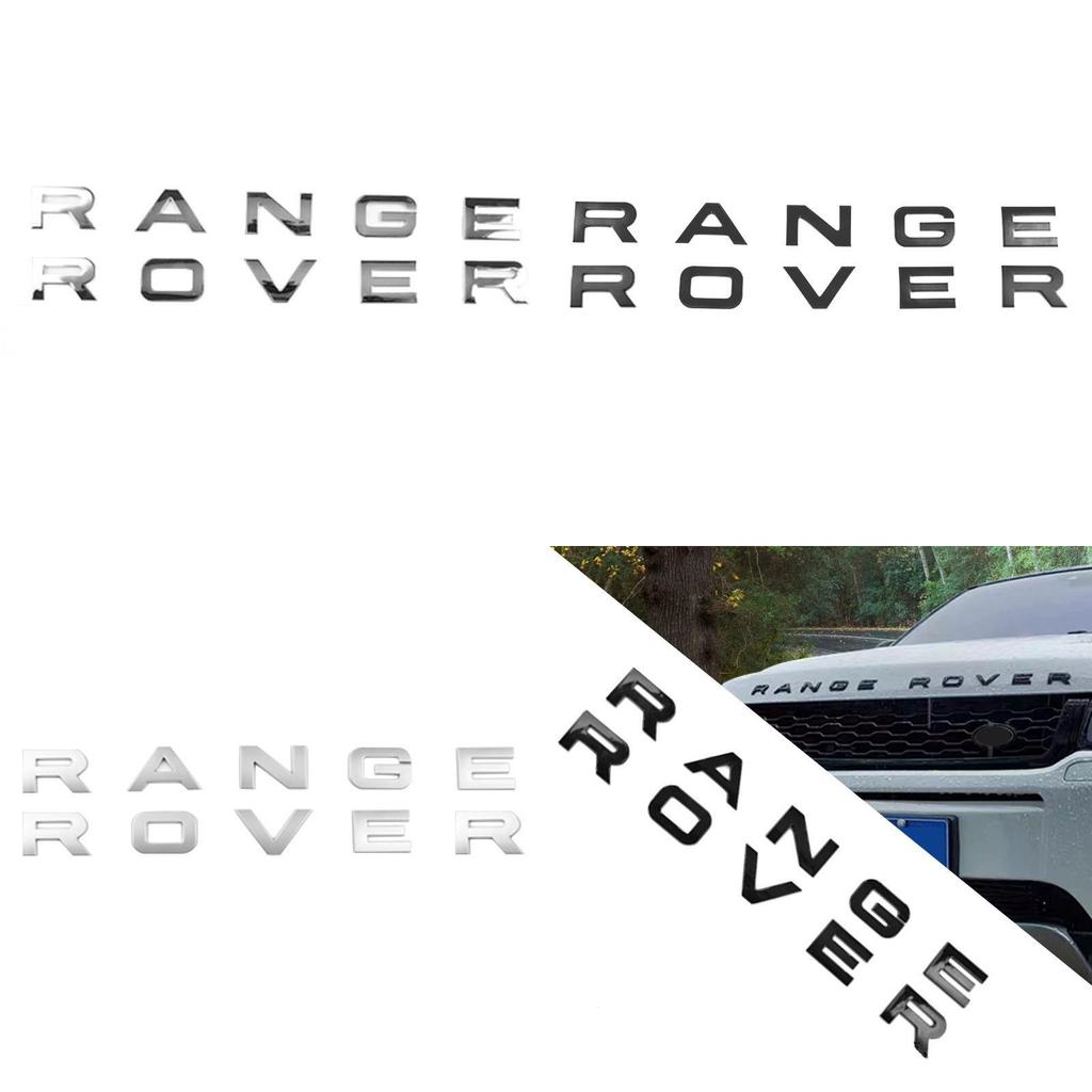 Эмблема автомобиля Range Rover с зеркальной отделкой для украшения внедорожника