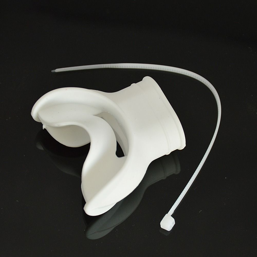 Universal Snorkel Regulator Mouthpiece Silicone Breathing Mouthpiece Ergonomic Diving Mouthpiece