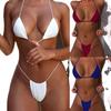 New Strappy Sexy Bikini Sex Solid Color Split Women's Swimsuit Set