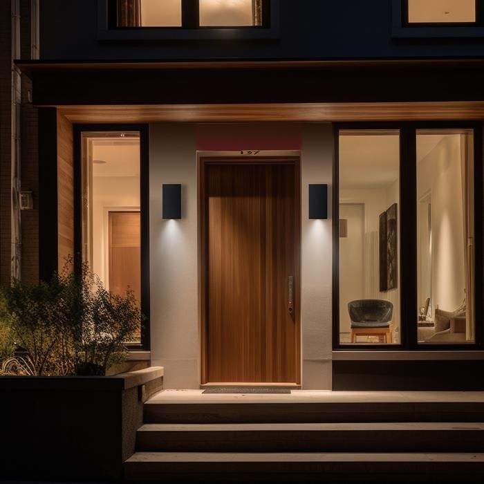 Applique RITA GU10 2x35W Gris Aluminium IP44