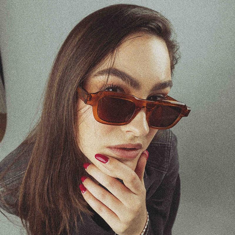 Винтажные солнцезащитные очки в стиле ретро для женщин, европейская американская модная оправа для женщин, квадратная форма, мужские солнцезащитные очки