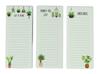 Pack of 3 Magnetic Fridge To-Do List Notepads- Magnetic Memo Pads For Refrigerator- (50 Sheets