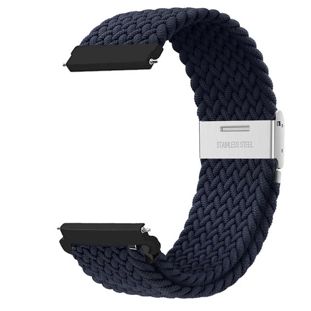 20 мм 22 мм ремешок для Samsung Galaxy Watch 7/4/6 classic/5 Pro/Gear s3 44 мм 40 мм Плетеный нейлоновый браслет correa ремешок Galaxy watch 6