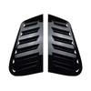 Для Volkswagen VW Polo 5-дверный хэтчбек MK4 9N 2002-2008 АБС-пластик Задняя оконная решетка-воздухозаборник Боковая вентиляционная накладка Автомобильный клей