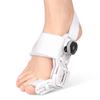 Toe Straightener Bunion Corrector Unisex Valgus Adjustable Toe Corrector Rotatable Separator Splint Braces for Left Right Foot