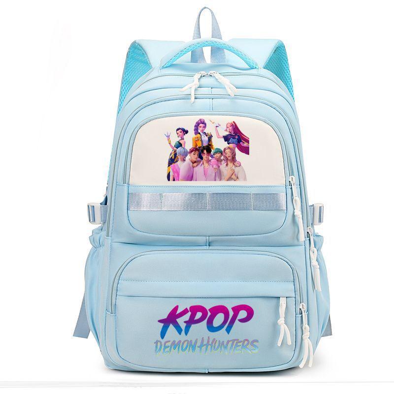 Kpop Охотник на ведьм Группа Школьная сумка Девочка Милый Рюкзак для начальной школы Средняя школа Легкий Большая вместимость Легкий