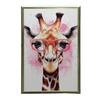 Pink Giraffe With Glasses Pink Giraffe With Glasses, 40X50 Cm, Frameless, Matte Paper 230 Gsm