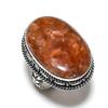 Sunstone Gemstone 925 Sterling Silver Jewelry Ring Size 8
