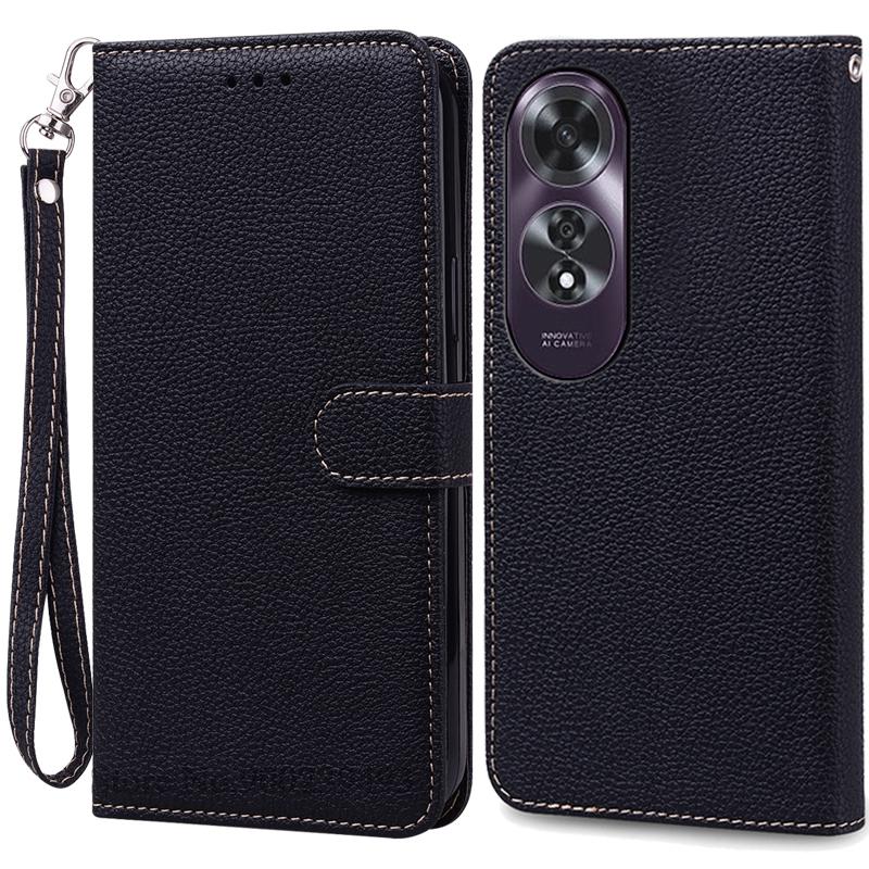 For OPPO A60 4G Case Wallet Flip Leather Case For OPPO A60 Cover Book Fundas For Oppo A60 Mobile Case Coque Shell