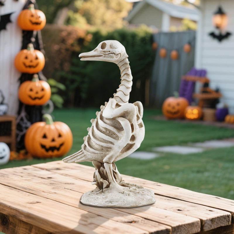Skeleton animal skeleton duck deer sheep resin decorative ornament home desktop holiday atmosphere decoration
