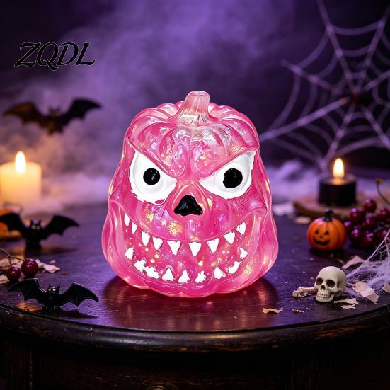 Elastic TPR Stress Reliever Pumpkin Grimace Squeeze Toy for Relief, Soft Sensory Fidget Halloween Adults Children, Portable Pinch Emotional