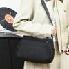 Повседневная простая женская сумка через плечо из нейлона, много карманов, водонепроницаемая сумка-мессенджер, однотонная женская сумка через плечо для прогулок