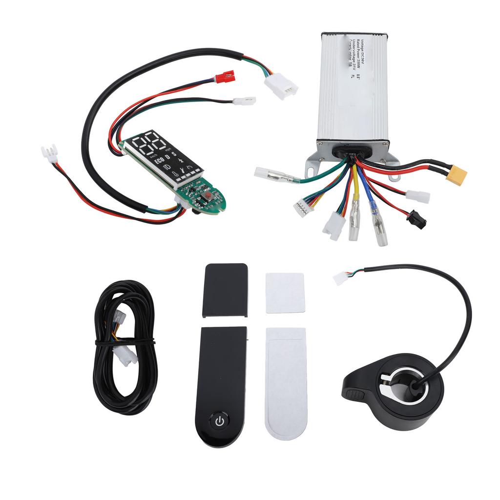 Комплект контроллера для электросамоката DC 36V 350W Контроллер для самоката 36V 350W с курком газа и приборной панелью для Xiaomi M365