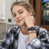 Женские кварцевые часы SKMEI Бесшумные с календарем 30M Водонепроницаемые 1422