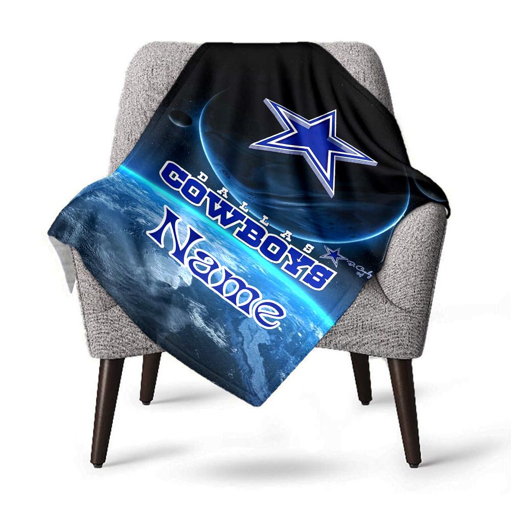 Dallas Cowboys Home Customize Your Name Blankets Comfortable Soft Lightweight Allseason Multipurpose Blanket For Picnics Sofas Offices Beds Living