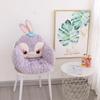 Фиолетовый Кролик Мультяшная Подушка на Сиденье