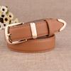 Simple Women's Belt Solid Vintage Leather Belt Fashion Waistband Belts  Pants