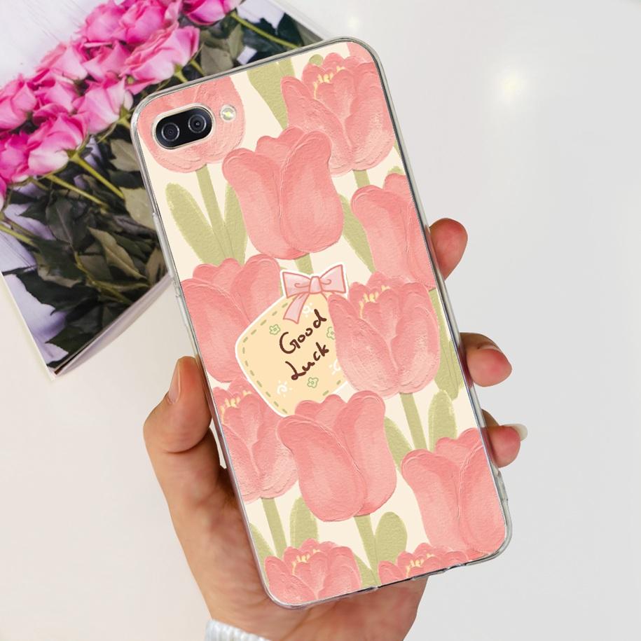 For Asus Zenfone 4 Max ZC520KL Case X00HD Shockproof Cover Popular Flower Clear Silicone Phone Case For Asus ZC554KL X00ID Funda