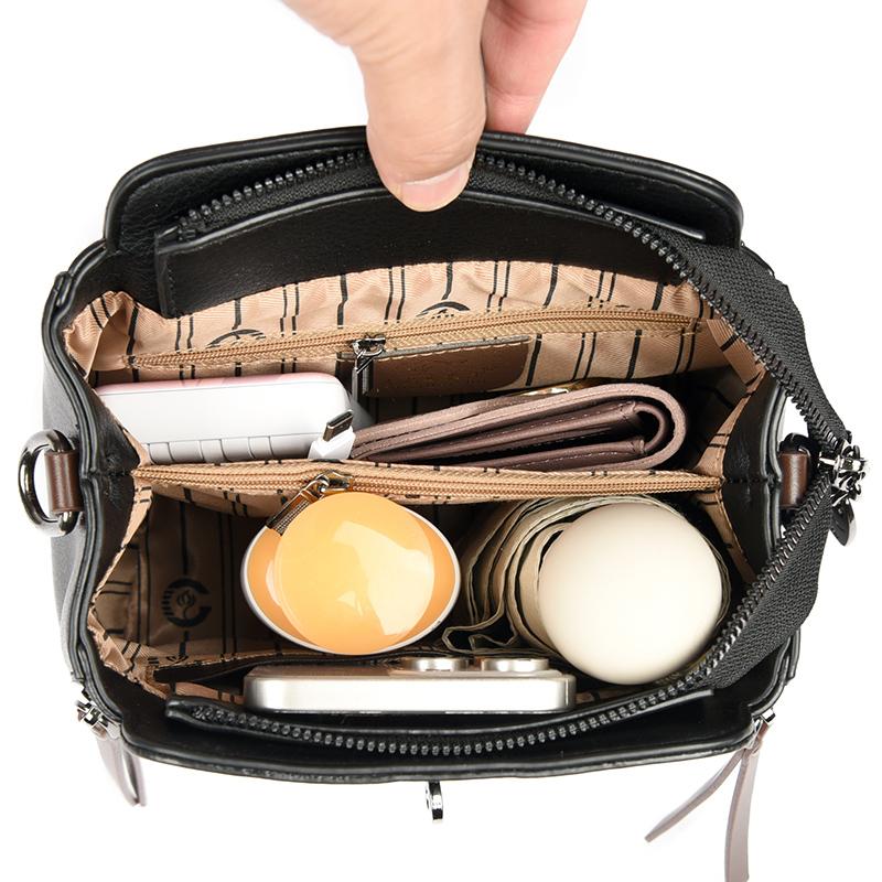 Leather Crossbody Shoulder Bags for Women High-quality Feminine Bag Casual Bags Messenger Bag