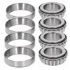 Комплект из 4 штук конических роликовых подшипников для сельскохозяйственной техники, текстильной машины 32006 2007106