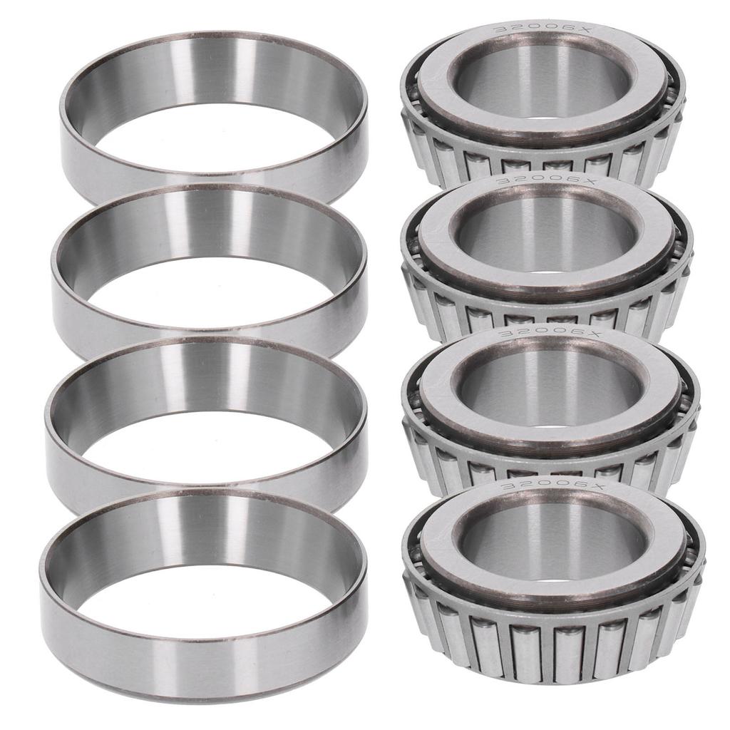Комплект из 4 штук конических роликовых подшипников для сельскохозяйственной техники, текстильной машины 32006 2007106