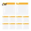 Travel Pill Bag Slide Lock Medicine Bags, Reusable EVA Pouch, Waterproof Portable Pills Small Items Storage Bag, for And Daily Use Translucent Case