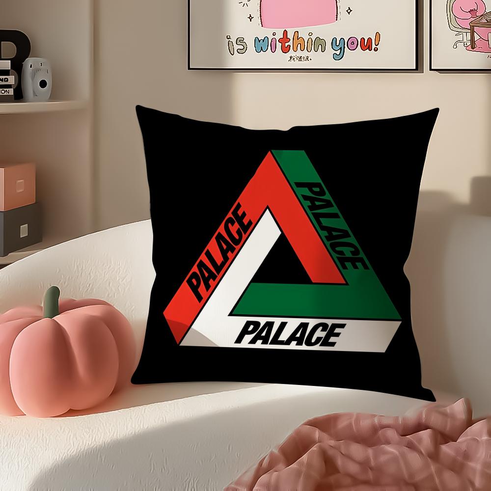 Fashion Brand PPalace Cushion Cover Pillowcase Short Plush Invisible zipper Room Sofa Cushion Cover