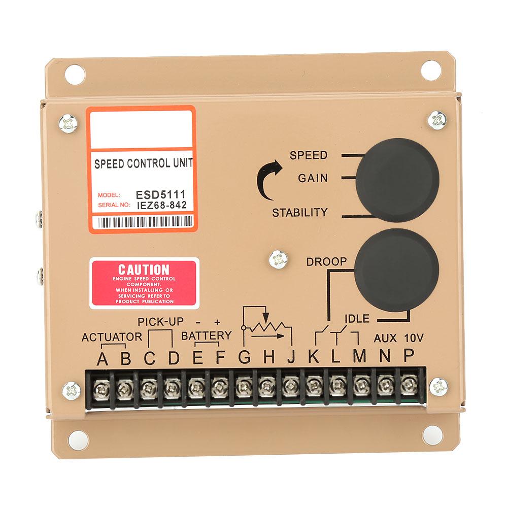 ESD5111 Generator Electronic Engine Speed Controller Adjustable Motor Speed Regulator Board