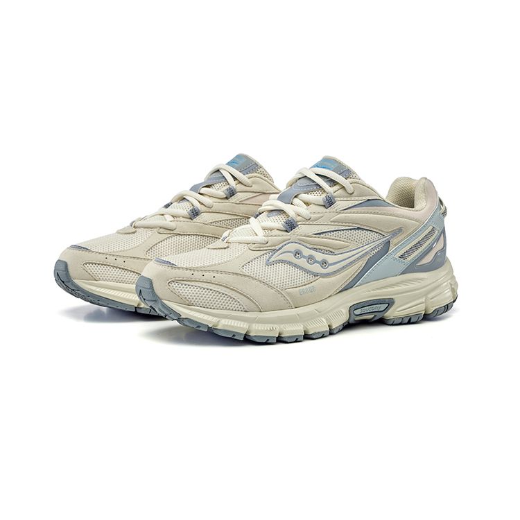 SAUCONY Cohesion 2K Retro Cushioning Non-Slip Durable Low-Top Casual Running Shoes Unisex Sneaker Beige S79016-7