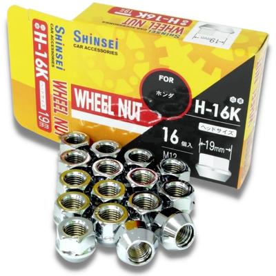Колесный гайка Shinsei M12 x P1.5 Коническое посадочное место 60° 16