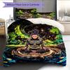 Shikamaru Nara Pattern Bedding Quilt Set  Home Decoration  Gift (1 * duvet cover + 2 * pillowcase  without core)