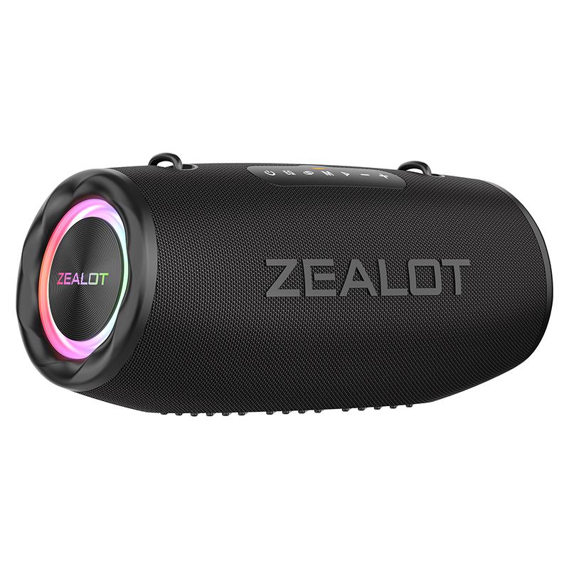 China Manufacturer ZEALOT S87 High Quality 80W Portable Wireless Speaker Waterproof Speaker Party Speaker Outdoor