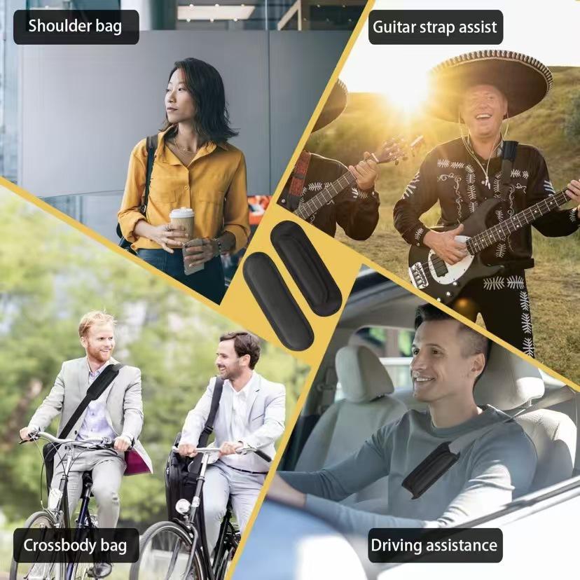 Трансграничная сумка для ноутбука с гитарным ремнем, карманами для камеры, съемной плечевой накладкой, дышащим и утолщенным дизайном.