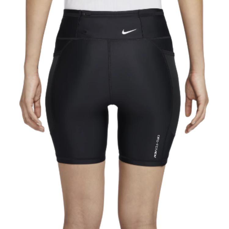 Nike ACG Dri-Fit Adv Solid Quick-Dry средней талии велосипедные тренировочные шорты женские шорты черные FQ3067-010