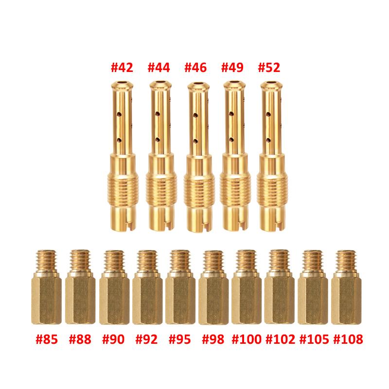 ZSDTRP 10/15pcs POLINI CP Carburettor Main Jet Idle Jet Slow Jet SetsCarburetors Jets 7