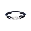 Emporio Armani Blue Nylon Strap Bracelet
