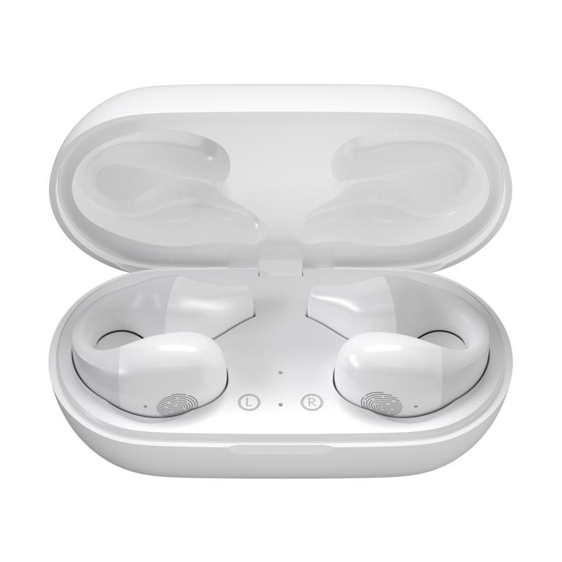 Беспроводные наушники с костной проводимостью, настоящие беспроводные наушники 5,2 с шумоподавлением, Bluetooth-наушники с цифровым дисплеем, сенсорная бизнес-гарнитура