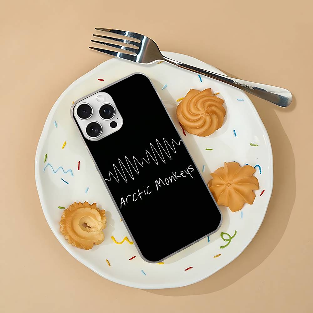 Чехол для телефона A-Arctic Monkeys Band Для iPhone 17 16e 16 15 14 13 12 11 Mini Air Pro Max X XR 7 8 Plus Прозрачный Мягкий Задний Чехол
