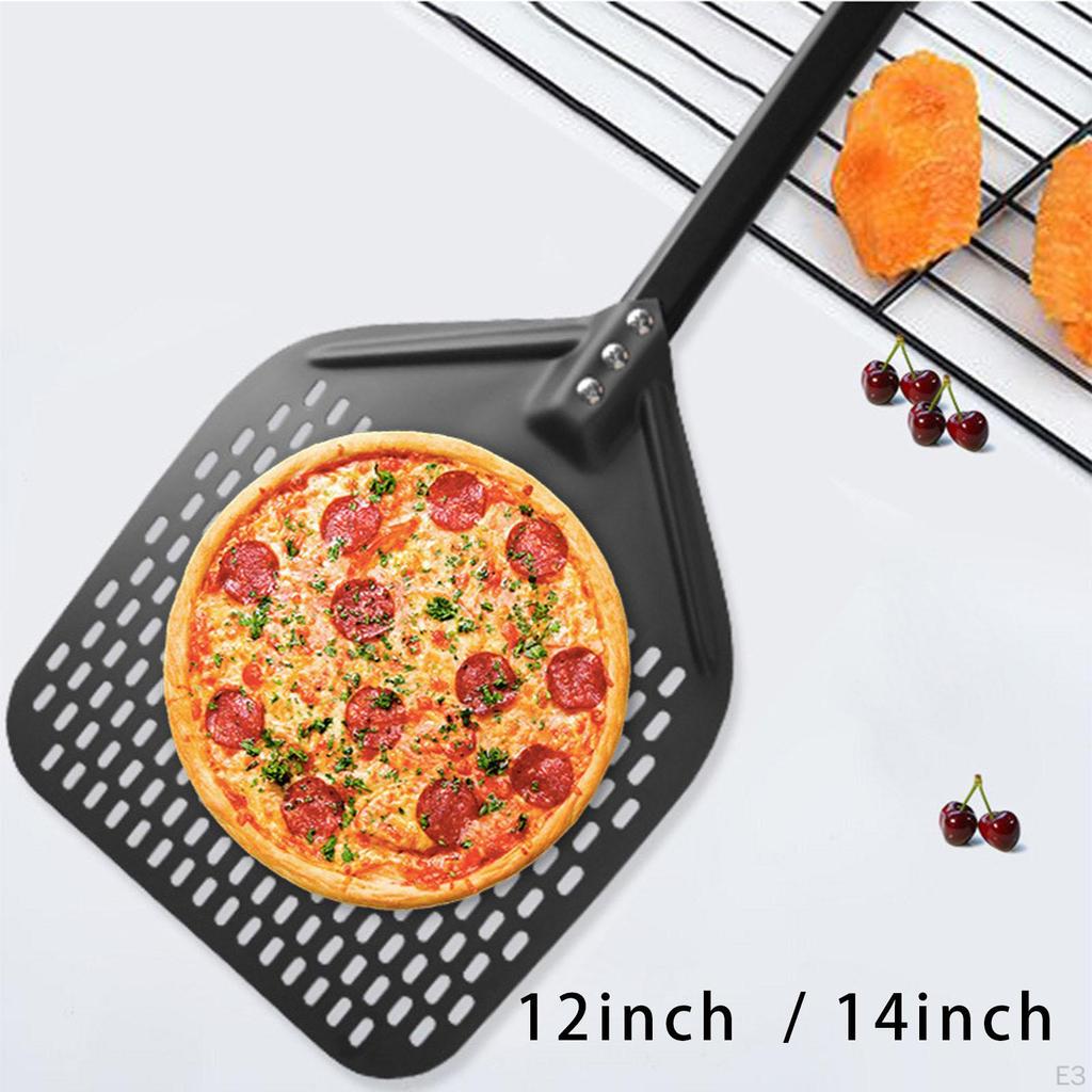 Metal Pizza Peel Turner Spade Paddle for Bread Pastry Oven Kitchen
