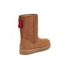UGG Теплые зимние сапоги из овчины Comfort длиной до середины голени женские сапоги каштановые 1122672-CHE