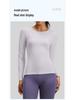 Women's Slim-Fit Long-Sleeve Yoga and Running Top